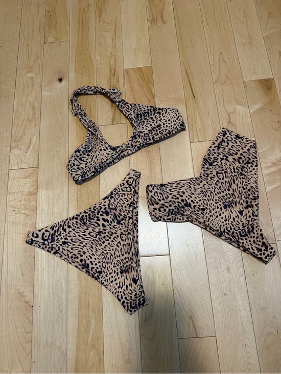 Skatie Other - Skatie Leopard Print Swim Suit Set